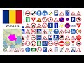 Traffic Road Signs In Romania Bucharest Cluj Napoca Iași Constanța Timișoara Learning English