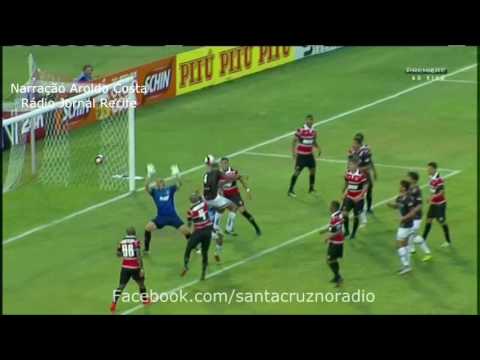 18.3.17 - Santa Cruz 5x1 Central - Nar. Aroldo Costa, Rádio Jornal