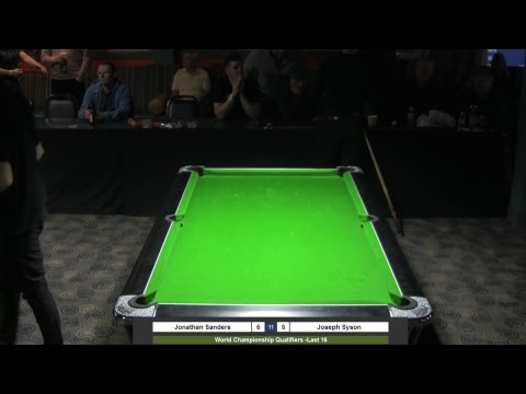 2018 World Championship Qualifiers - Jonathan Sanders v Joseph Syson
