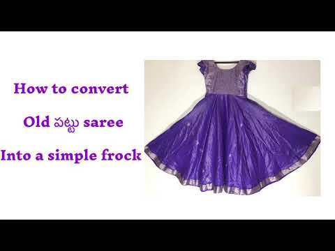 Indo Western Stitched Designer Saree Convert Into Gown