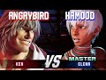 SF6 ANGRYBIRD Ken Vs HAMOOD Elena High Level Gameplay