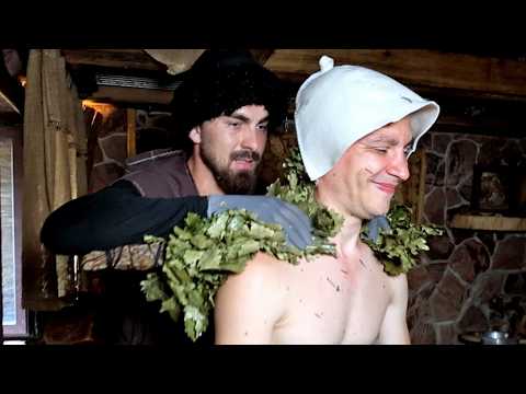 ASMR Brutal Russian Banya experience