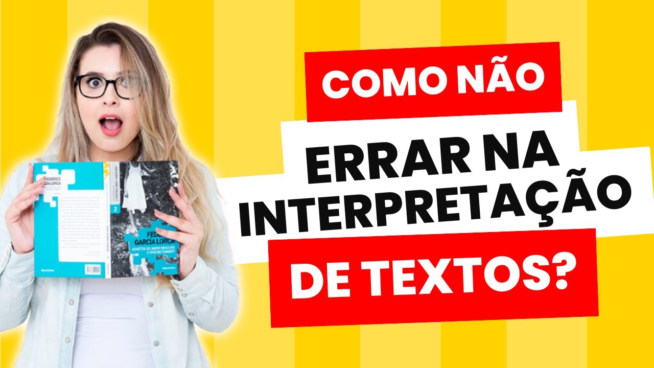 COMO SE SAIR BEM EM INTERPRETAÇÃO DE TEXTO? (Exercícios Resolvidos) - Professora Pamba
