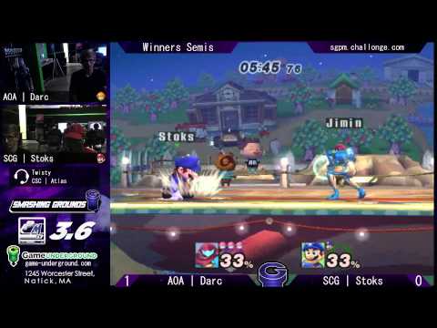 I Can't Believe It's Not Melee! What a Twist! Singles - AOA | Darc (Samus) vs SCG | Stoks (Mario)