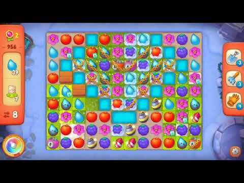 Gardenscapes Level 956 - No Boosters