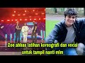 Keciduk Zoe Abbas Sedang Melakukan Latihan Untuk Acara Tadi Malam Di Temani Cinta Brian Yg Vdio Call