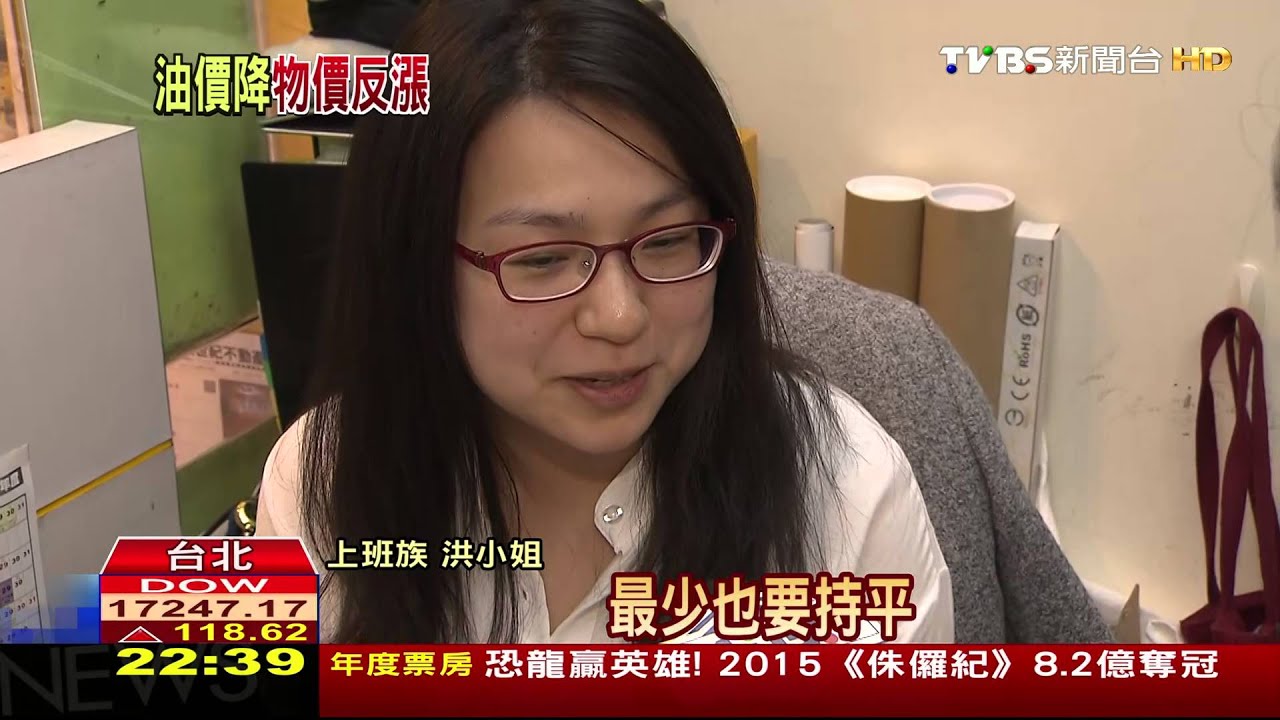 油價創7年新低　民生物價反增1成