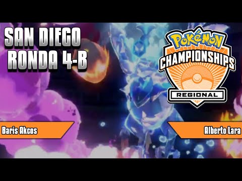 San Diego VGC'23 Regional - Round 4-B: Baris Akcos vs Alberto Lara | Pokemon Scarlet & Violet