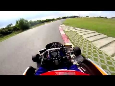 Bruck an der Leitha Kurs Kart Rotax DD2 Sodi 26.07.2014 Session 2 GoPro helmet cam