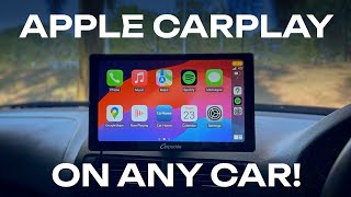 Carpuride W901 Pro Review | Wireless Apple CarPlay on any Car  - No Installation | 9" Screen