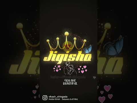 jigisha name photos to video