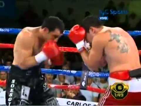 Walter Gabriel Sequeira vs Roberto Dionicio Moreno full fight 27 12 2014