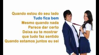 RebeldeS - Quando estou do seu lado (karaokê)