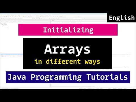 How to Declare and initialise Arrays in different ways | Java Programming Tutorial