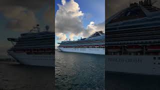GRAND PRINCES HOME PORT SAN JUAN PUERTO RICO!🇵🇷  #cruiseship #cruise
