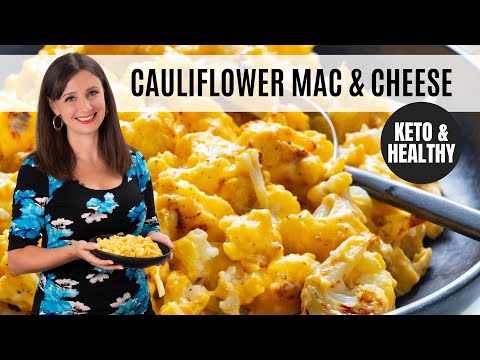 CAULIFLOWER MAC AND CHEESE: Cheesy, Comforting, And Keto!