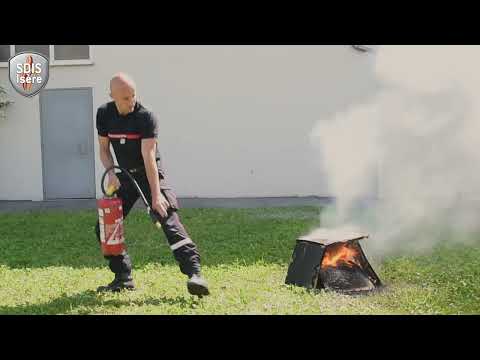 Comment utiliser un extincteur ?