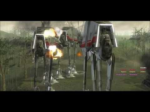 Star Wars: Empire at War: Forces of Corruption - ATAT Under Heavy Fire