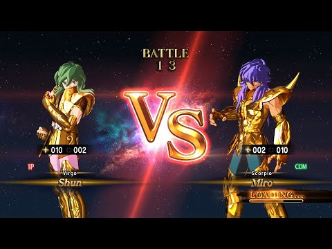 Shun (Virgo Gold Cloth) vs Miro (Scorpio Gold Cloth) - Saint Seiya: Soldiers' Soul
