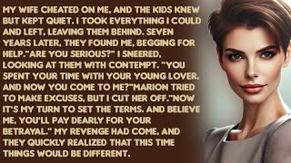 My wife cheated on me, and the kids knew but kept quiet. I took everything I could and left, leaving