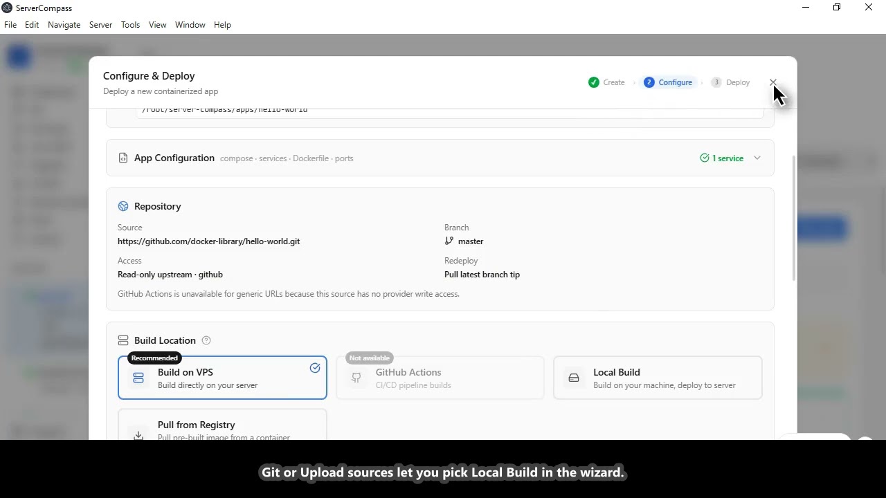 Build Docker Images Locally & Push to Your VPS