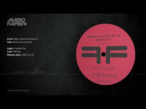 Mario Ranieri & Arkus P. - Nichts ist umsonst 🎶 Official Audio