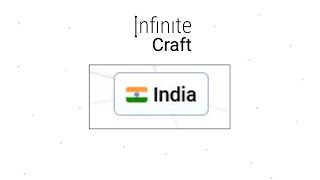 How To Craft India In Infinite Craft | Craft India In Infinite Craft Challenge In One Minute