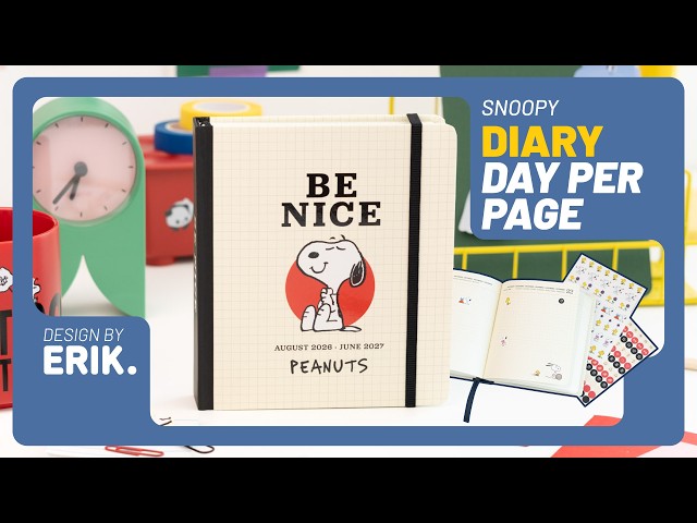 Vídeo relacionado con Grupo Erik Agenda escolar 2026 2027 dia por pagina BT21 - Agenda Dia por Pagina para niños de Primaria e Instituto [Curso 26/27 ] Sin Anillas, Tapa dura, Pegatinas e Ilustraciones (14x16 cm)