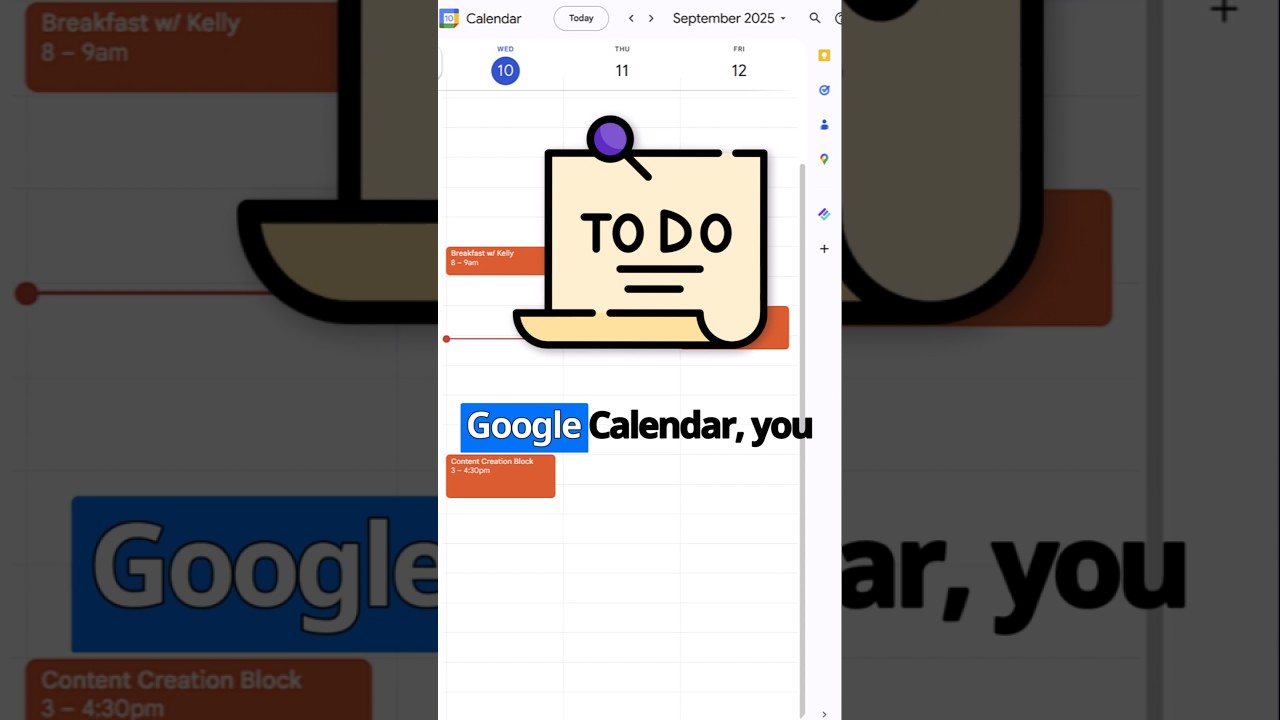 Turn Tasks into Time Blocks on Google Calendar