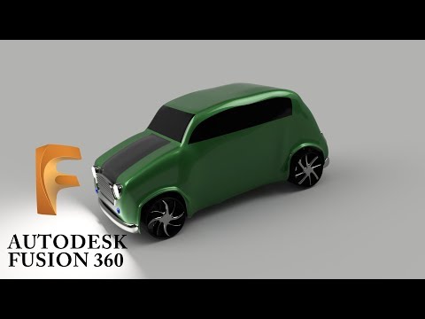 Speed Run Design Of Mr. Bean Car in Fusion 360 Part - 1
