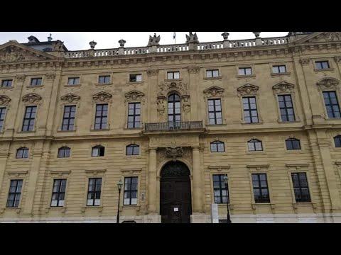 Visitando a Residenz em Würzburg, Alemanha | Família Alemã Pinay