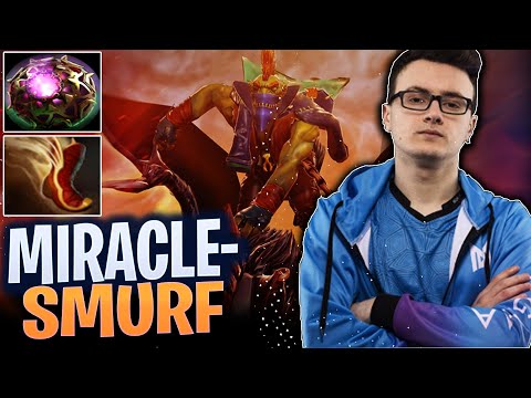 Miracle- [Smurf] Batrider Mid Pro Gameplay | IMMORTAL Rank Dota 2 7.30e Top MMR