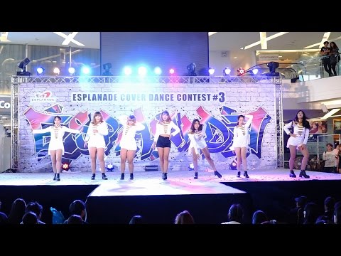160806 Vampire Kiss cover KPOP - Shampoo + Flashback + Ah + Bang @ Esplanade (Semi-Final)