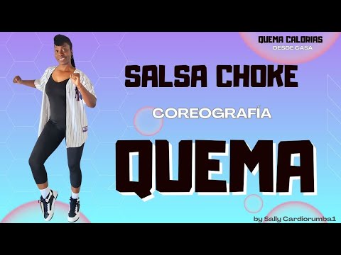 🔥 Quema - Salsa Choque | Coreografía x Sally Cardiorumba1 | Inspirado en Cali Flow Latino 💃