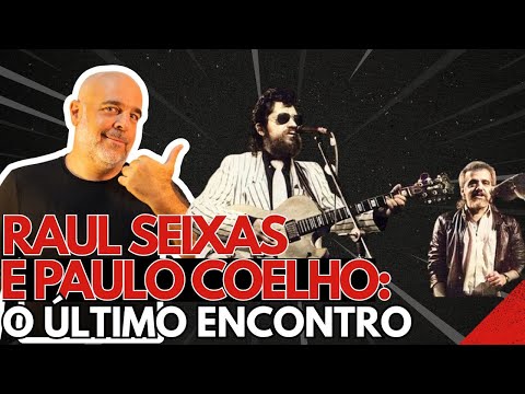 A história da lendária única foto de Raul Seixas e Paulo Coelho no palco