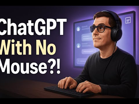 Video thumbnail for Using ChatGPT With a Screen Reader – It Actually Works!