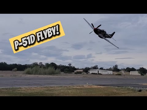 P-51D Flyby!