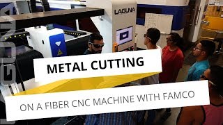 Fiber Laser Cutting Metal with FAMCO and a Laguna Tools Plasma CNC
