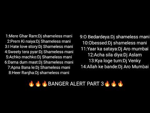 Banger Alert Part 3(140 BPM) ll Smashup Mahesh ll