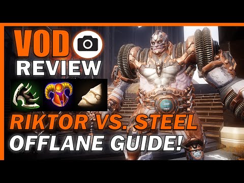 Viewer VOD REVIEW of RIKTOR OFFLANE! - Predecessor Educational Guide Gameplay