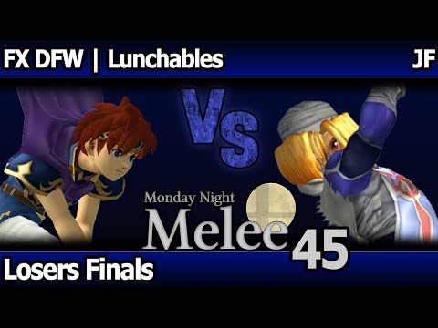 MNM 45 Melee - FX DFW | Lunchables (Roy) vs Jf (Sheik) - Losers Finals