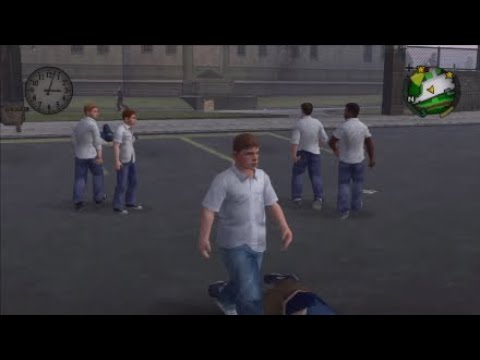 Bully (PS4) - Jimmy, Tom, Trent, Ethan, Wade and Troy vs 4 Jocks