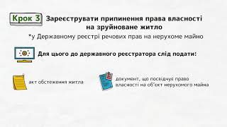 Як отримати компенсацію за житло, зруйноване на сході України