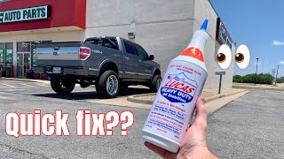 F-150 ECOBOOST COLD START RATTLE NOISE QUICK FIX???