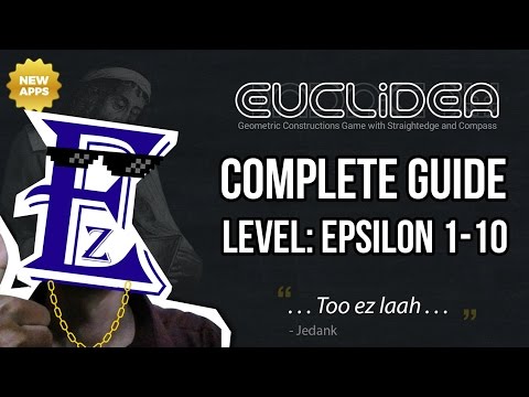Euclidea Walkthrough - Epsilon Level Complete Guide - Solution