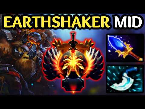 🔥 Earthshaker Mid — 20 KILLS Unstoppable Teamfight Control 🔥 Dota 2 Gameplay