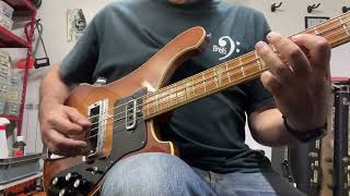 Video thumbnail for 1979 Rickenbacker 4001 bass - Walnut by Bambibau
