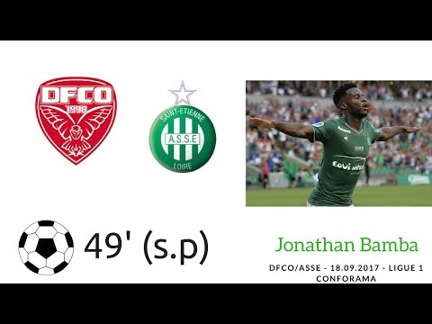 BUT ~ JONATHAN BAMBA ▪ DFCO/ASSE (saison 2017/2018)