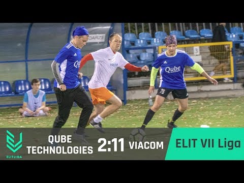 QUBE TECHNOLOGIES 2:11 VIACOM - ELIT VII Liga [JESIEŃ 2018]