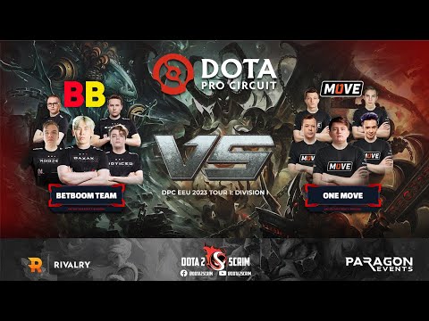BetBoom Team vs One Move - DPC EEU 2023 Tour 1: Division I - Game Highlights - BO3